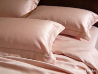 Drap-housse 100 % soie écologique 400 fils/cm² avec fermeture enveloppe tissée, style satin uni rafraîchissant