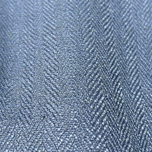 Vente en gros de tissus pour rideaux en lin gris bleu <span class=keywords><strong>Tissu</strong></span> aspect lin 100% polyester pour rideaux Rouleau <span class=keywords><strong>au</strong></span> <span class=keywords><strong>mètre</strong></span> Textile de maison C0032 - Product Image 6