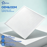 Éclairage LED encastré au plafond en aluminium PC 96W 120W pour magasins, hôtels, bureaux, économie d'énergie