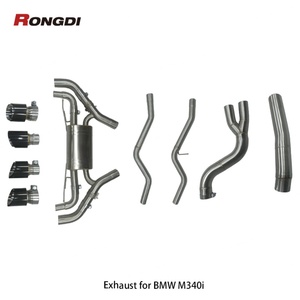 For BMW 340i M340 M340i 3.0T G20 2019-2025 Tuned Exhaust System High Performance Cat Back Exhaust Pipe Electronic Valve Muffler - Product Image 2