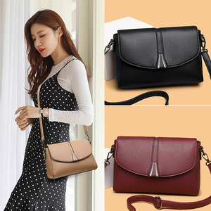 <span class=keywords><strong>Sac</strong></span> à bandoulière en cuir <span class=keywords><strong>souple</strong></span> de haute qualité pour femme, <span class=keywords><strong>sac</strong></span> messager, <span class=keywords><strong>sac</strong></span> fourre-tout tendance pour femme - Product Image 2