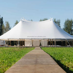 Tenda Tradizionale di Lusso a Quattro Stagioni Impermeabile <span class=keywords><strong>per</strong></span> Matrimoni, Eventi, Feste, Campeggio all'Aperto, Tende in <span class=keywords><strong>Tela</strong></span> Sperry o PVC - Product Image 3