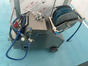 Máquina de <span class=keywords><strong>Limpieza</strong></span> y Desinfección con Espuma de Acero Inoxidable 304, Equipo de Sanitización para Fábricas de Alimentos - Product Image 2