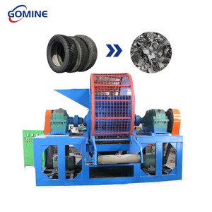 Ligne de production de machines de recyclage automatique de pneus de voiture, broyeur industriel de déchets - Product Image 2