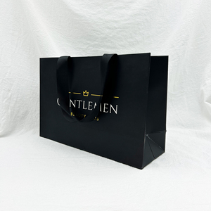 Có thể tái chế phân hủy sinh học Châu Âu mua sắm quần áo túi bao bì quà tặng sang trọng túi giấy với logo riêng của bạn cho doanh nghiệp nhỏ - Product Image 5