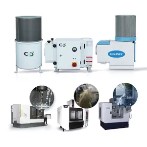 CNC machining center air cleaner exhaust gas coolant filter industrial centrifugal oil mist collector machines