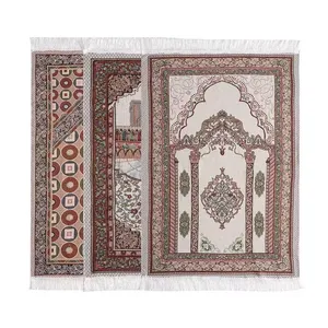 Tapis de mosquée à usage décoratif Yapears dans un tapis de prière musulman personnalisé