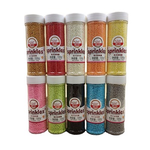 Approvisionnement d'usine arrose de qualité alimentaire pour gâteau minuscules arrose dragées arrose arrose décoration de gâteau perles de sucre - Product Image 1