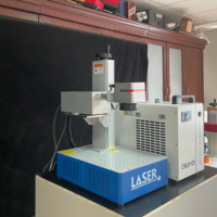 Machine de marquage laser UV portable 5W 10W 355nm CRS PulseX pour marquage à froid sur verre, bouteille, cristal, acrylique, PCB rotatif EZCAD