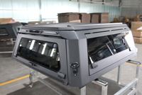 Capot de camionnette personnalisé en alliage d'aluminium, toit moyen, étanche, pour Tunland Ranger, trois portes, avec verrouillage manuel