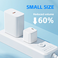 Adaptor Pengisian Daya Cepat Tipe C 30W OEM Kustom Warna-warni, Adaptor Perjalanan Portabel Universal untuk Ponsel, Pengisi Daya AS Output AC
