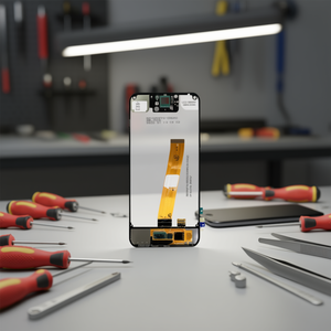 กาแล็กซี่ A01 2020 จอแสดงผล TFT LCD ขนาด 5.7 นิ้วแผงเปลี่ยนหน้าจอเต็มจอสีดำไร้กรอบ - Product Image 3