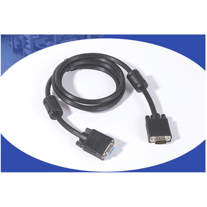 สาย VGA ชายกับหญิง 1.5 ม. 3+6 สายทองแดงปราศจากออกซิเจนแบบถักป้องกัน สำหรับโปรเจคเตอร์ ความละเอียด 1080P การเชื่อมต่อจอแสดงผล - Product Image 3