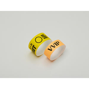 สายรัดข้อมือ AnyWristband แบบใช้ซ้ำได้สำหรับการป้องกันเพื่อการเข้าถึงอย่างปลอดภัย สายรัดข้อมือ TYVEK สีพื้น ขนาด 25 มม. (1 นิ้ว) สำหรับใช้ในงานอีเว้นท์ - Product Image 6