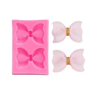 Moule en silicone 3D en forme de nœud papillon pour gâteaux, chocolats, bonbons, fondants et savons – Modèle J-3001
