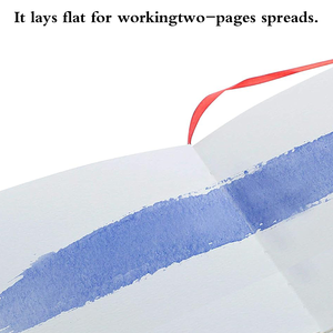 Mini <span class=keywords><strong>carnet</strong></span> <span class=keywords><strong>de</strong></span> croquis A5 personnalisé <span class=keywords><strong>aquarelle</strong></span> <span class=keywords><strong>et</strong></span> journal <span class=keywords><strong>de</strong></span> <span class=keywords><strong>voyage</strong></span> en techniques mixtes avec couverture en cuir imprimé pour dessins <span class=keywords><strong>et</strong></span> journalisation - Product Image 3