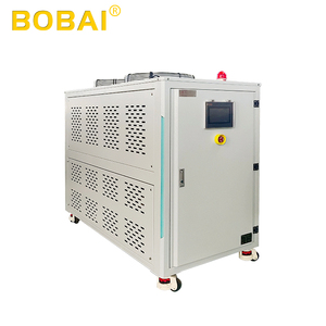 เครื่องทำความเย็นอุตสาหกรรมแบบระบายความร้อนด้วยอากาศ รุ่น BCA-05 พร้อมคอมเพรสเซอร์แบบสโครลแบบปิดทั้งหมด กำลังการผลิตสูง (13.7 กิโลวัตต์) ปั๊ม 0.55 กิโลวัตต์ - Product Image 2