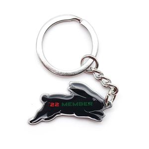 Custom Printing Logo Metal <b>Key</b> Chains with Epoxy Coating Metal Keychain Custom Company Logo Star Keychain - Product Image 2