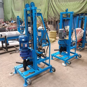 Plataforma de Perforación de Pozos de Agua Eléctrica Portátil, 380V, 150mm de Diámetro, Máximo 40m de Profundidad, Máquina Rotatoria Hidráulica - Product Image 1