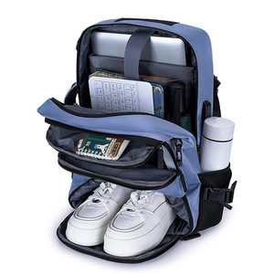 Men's <b>Backpack</b> <b>Large</b> Capacity 36-55L Water Resistant Outdoor Travel Sports Bag With Shoe Compartment And Laptop Pocket - Product Image 2