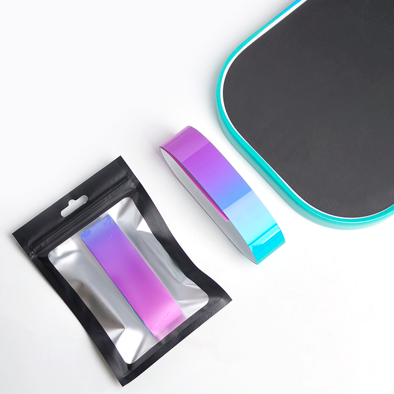 Custom Pickleball Paddle Edge Tape Stretchable TPU Protective Strip With Logo & Color Customization