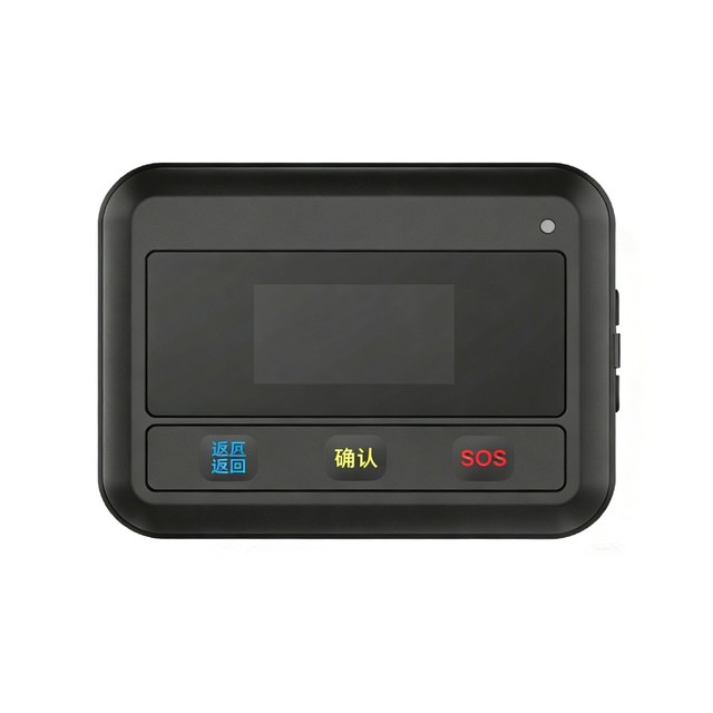GNSS Fusion Screen-equipped Positioning Tag UWB+BLE High Precision SOS Alarm IP67 Waterproof Personnel Locator