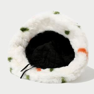Japanese Style Artistic Fresh Style Fashion Plush Warm Bucket <b>Hat</b> Korean Style Autumn Winter Outdoor Bucket <b>Hat</b> - Product Image 2