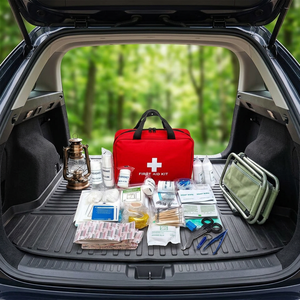 Botiquín de Primeros Auxilios Portátil para el Hogar, Emergencias Médicas, Viajes, Supervivencia, Camping y Senderismo - Product Image 5