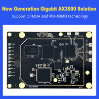 Kit de Módulo de Router Openwrt Hi-Link HLK-RM65 Wi-Fi 6 AX3000 MT7981B+MT7976C+MT7531A con Doble Banda GbE Startkit OpenWrt Ver