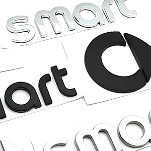 Emblema 3D ABS Plateado y Negro para el Capó Delantero del Coche, Logotipo para la Tapa del <span class=keywords><strong>Maletero</strong></span> Trasero, Adhesivo Decorativo para Automóviles - Product Image 5