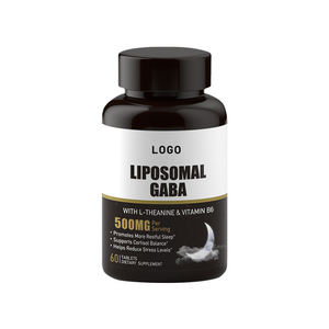 Cápsulas de GABA Liposomal de Grado Alimenticio OEM ODM de Alto Rendimiento para la Relajación y el Alivio del Estrés, Ácido Aminobutírico para Adultos - Product Image 1