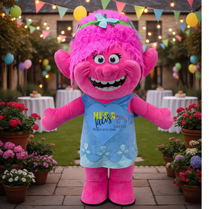 Disfraz de Mascota Inflable de Trolls de Dibujos Animados Personalizado OEM Profesional, Disfraz de Anime al por Mayor para Adultos - Product Image 1