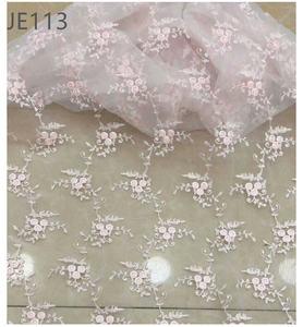 Оптовая продажа, фабрика <span class=keywords><strong>Tokay</strong></span> аппликация, сетчатая вышитая Цветочная французская кружевная тюлеевая ткань - Product Image 2