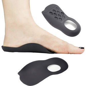 Sol dalam ortopedi, penyangga lengkungan untuk kaki datar Plantar Fasciitis pereda nyeri tumit, bantal Gel lembut untuk lari berjalan - Product Image 6