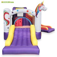 Vente chaude de terrain de jeux gonflable, parc à thème, château gonflable avec toboggan pour parc gonflable