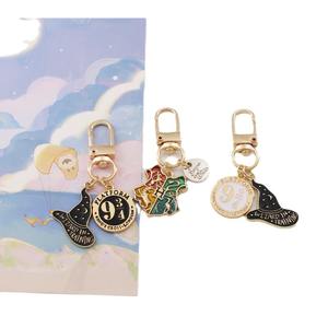 Porte-clés magique <span class=keywords><strong>Harry</strong></span> <span class=keywords><strong>Potter</strong></span> en métal, école de magie, Hermione, Ron, alliage, sac, <span class=keywords><strong>cadeau</strong></span> - Product Image 5