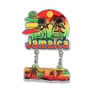 Aimant de réfrigérateur en bois avec logo personnalisé, souvenir cadeau du Mexique avec emballage personnalisé, article promotionnel pour le tourisme et les voyages - Product Image 3