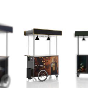 Kệ trưng bày thương mại kệ trưng bày trái cây dấu hiệu tùy chỉnh giỏ hàng thực phẩm để bán - Product Image 1