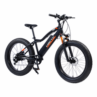Vélo de montagne électrique 26 pouces avec pneus larges, double moteur 48V/60V/72V, vélo électrique haute puissance avec batterie personnalisée