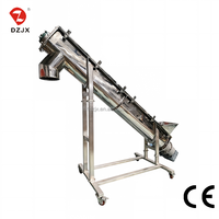 Konveyor Sekrup Tipe U DZJX Food Grade Tahan Api Anti-Bakteri Diameter Spiral 100-1250mm untuk Granul Pupuk