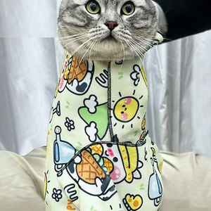 고양이 그루밍 랩 자체 접착 성 부드러운 고양이 담요 탈출 방지 진정 랩 포장 - Product Image 2