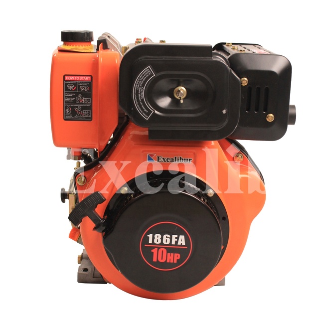 EXCALIBUR Good Selling Low Price 186FA 10hp Sdmo diesel Generator diesel Engine for Water Pump