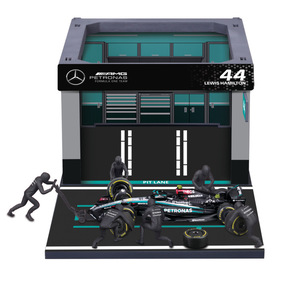 Bburago Hộp Trưng Bày nhà để xe quy mô 1/43 hộp bảo trì phòng sưu tầm xe ô tô - Product Image 1