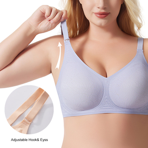 Nouveau Style chine usine livraison directe sous-vêtements Anti Droop soutien-gorge sans couture gelée poitrine débardeurs avec soutien-gorge intégré - Product Image 4