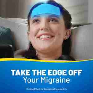 Láminas de Gel Refrigerante/ Paquete de 4/ Alivio Inmediato para Migrañas y Dolores de Cabeza Severos - Product Image 5