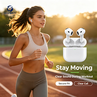 Écouteurs sans fil VAYSMA TWS Bluetooth V5.0, écouteurs semi-intra-auriculaires, membrane composite de 14,2 mm, casque stéréo HiFi