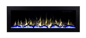 Chimenea de metal electrónica 3D personalizada, decoración de llama de simulación eléctrica integrada para uso doméstico - Product Image 2