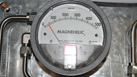 Manomètre différentiel magnétique 2000-500PA (0-500 Pa) Manomètre 60 pa 1000 pa