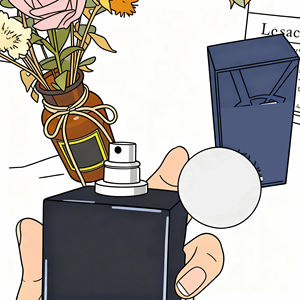 Parfum pour homme longue durée USA Stock, flacon bleu, fragrance Fougère aromatique, parfum boisé, spray pour homme, livraison rapide US - Product Image 4