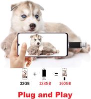 Unidad Flash USB Tipo-C de 128 GB con 1 Año de Garantía - Diseño de Llavero para Android y Computadoras